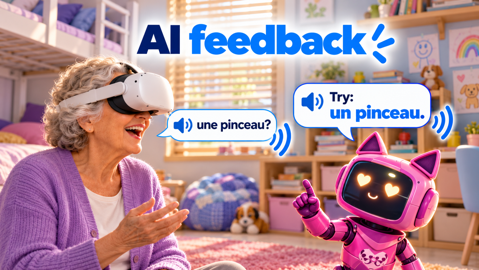 AI feedback visual
